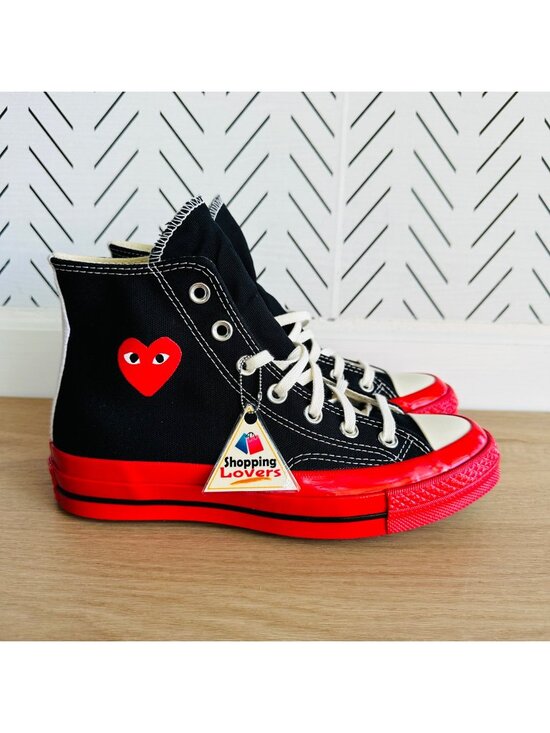 Converse Other - ⭐CONVERSE CDG Hearts Chuck 70 Comme des Garcons Sz 10 Mens Shoes Sneaker A01793C